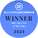 Mid-Tier Firm of the Year Winner, Accounting Excellence Awards